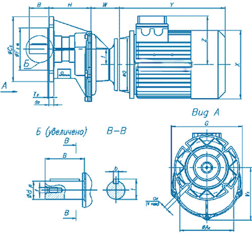   - Motovario  HA41F, HA51F, HA61F